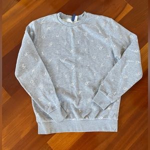 H&M Grey Sweat Shirt - Size Small